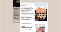 Desktop Screenshot of museehistoriquevevey.ch
