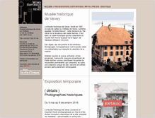 Tablet Screenshot of museehistoriquevevey.ch